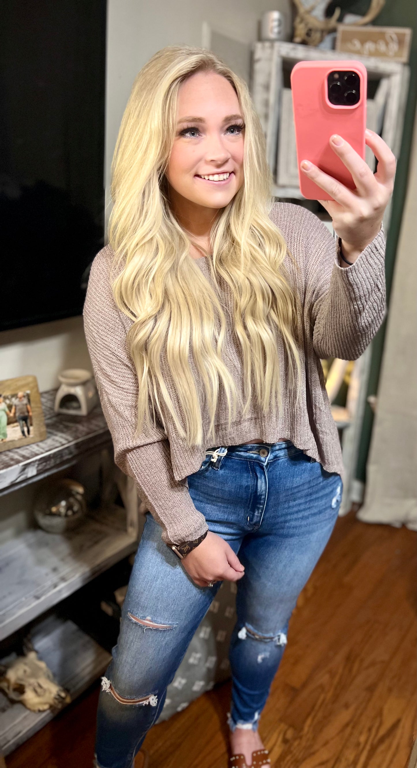 Hi-Lo Knit Top
