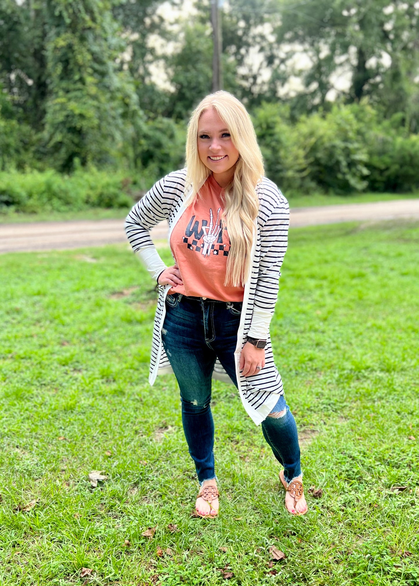 Striped Pocket Cardigan | 2 colors - Pre Order