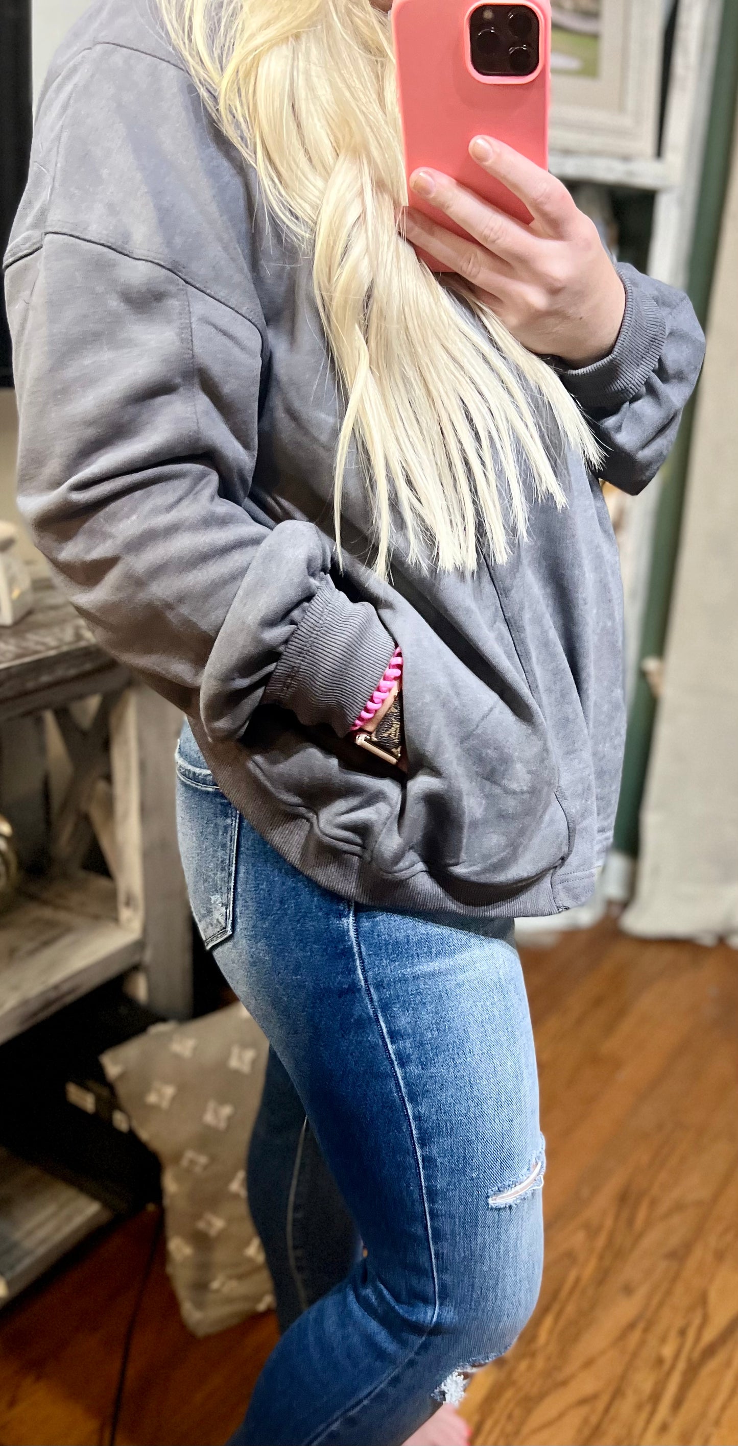 Reversible Open Back Crews