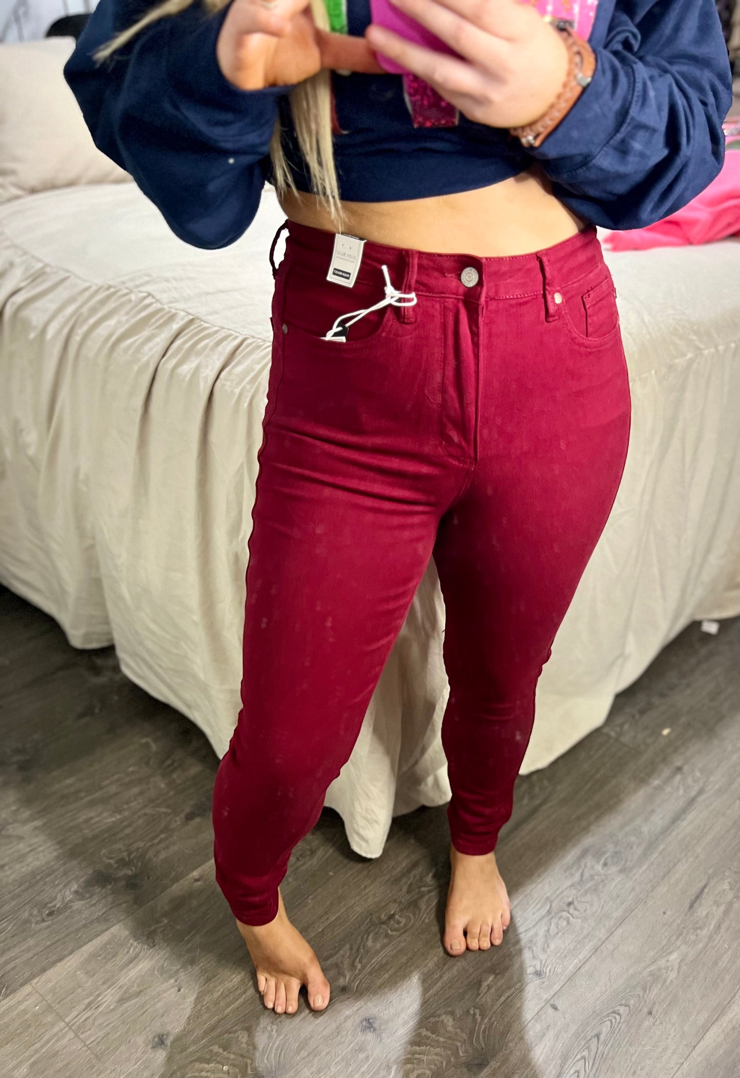 Judy Blue Full Size High Waist Tummy Control Skinny Jeans