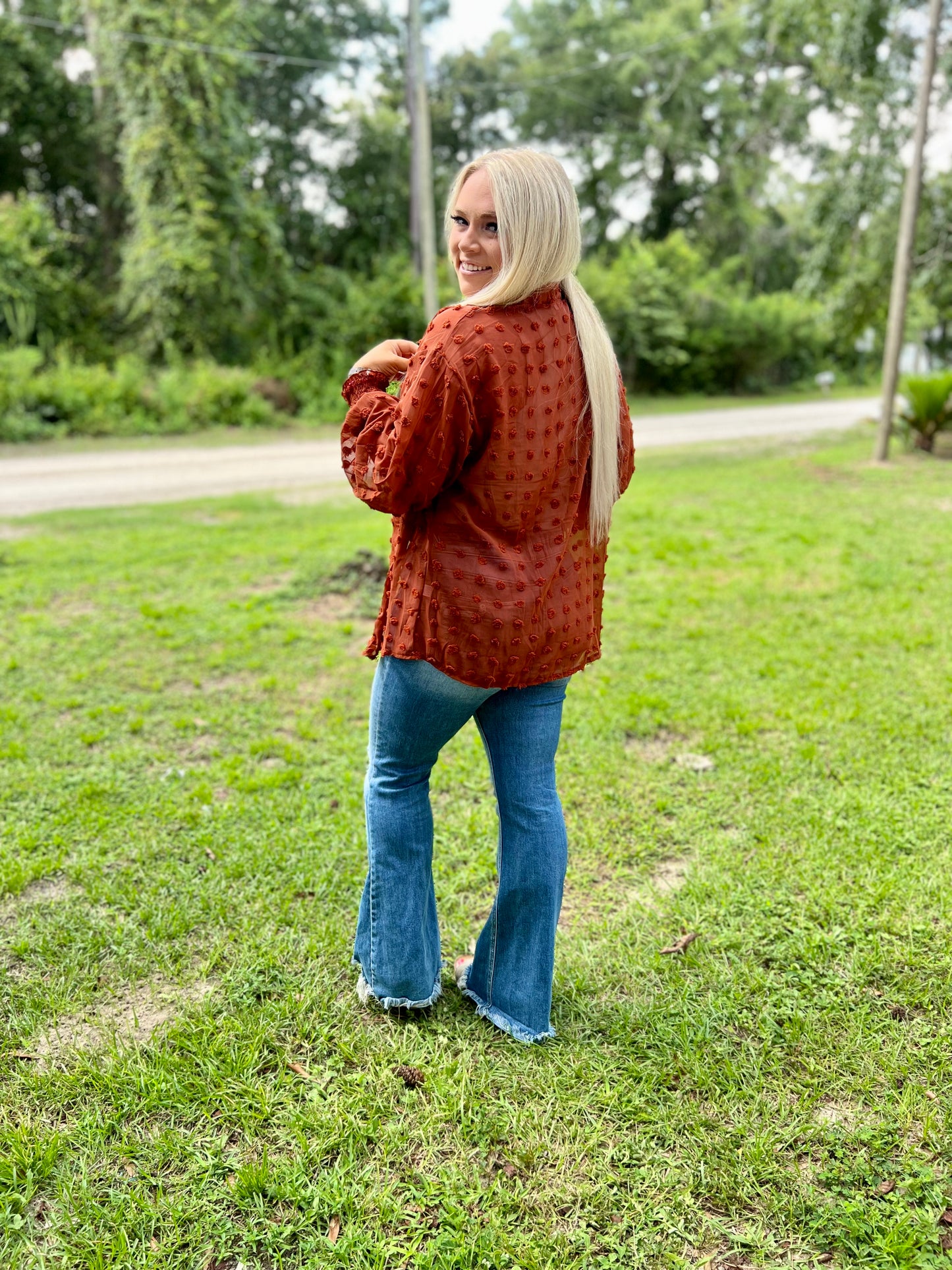 Dot Long Sleeve Kimono | 5 colors - Pre Order