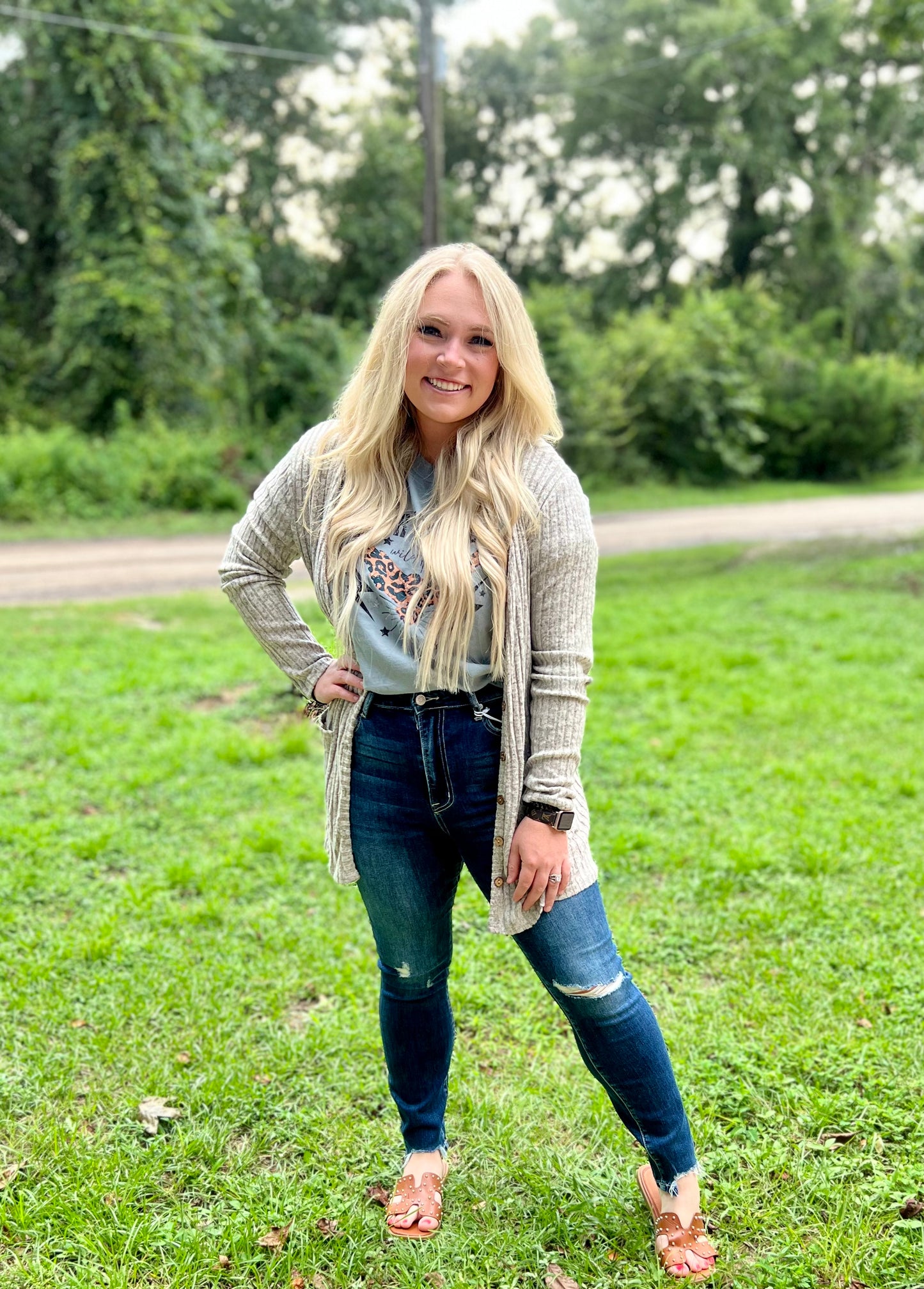 Ribbed Button Cardigan | 7 colors - Pre Order