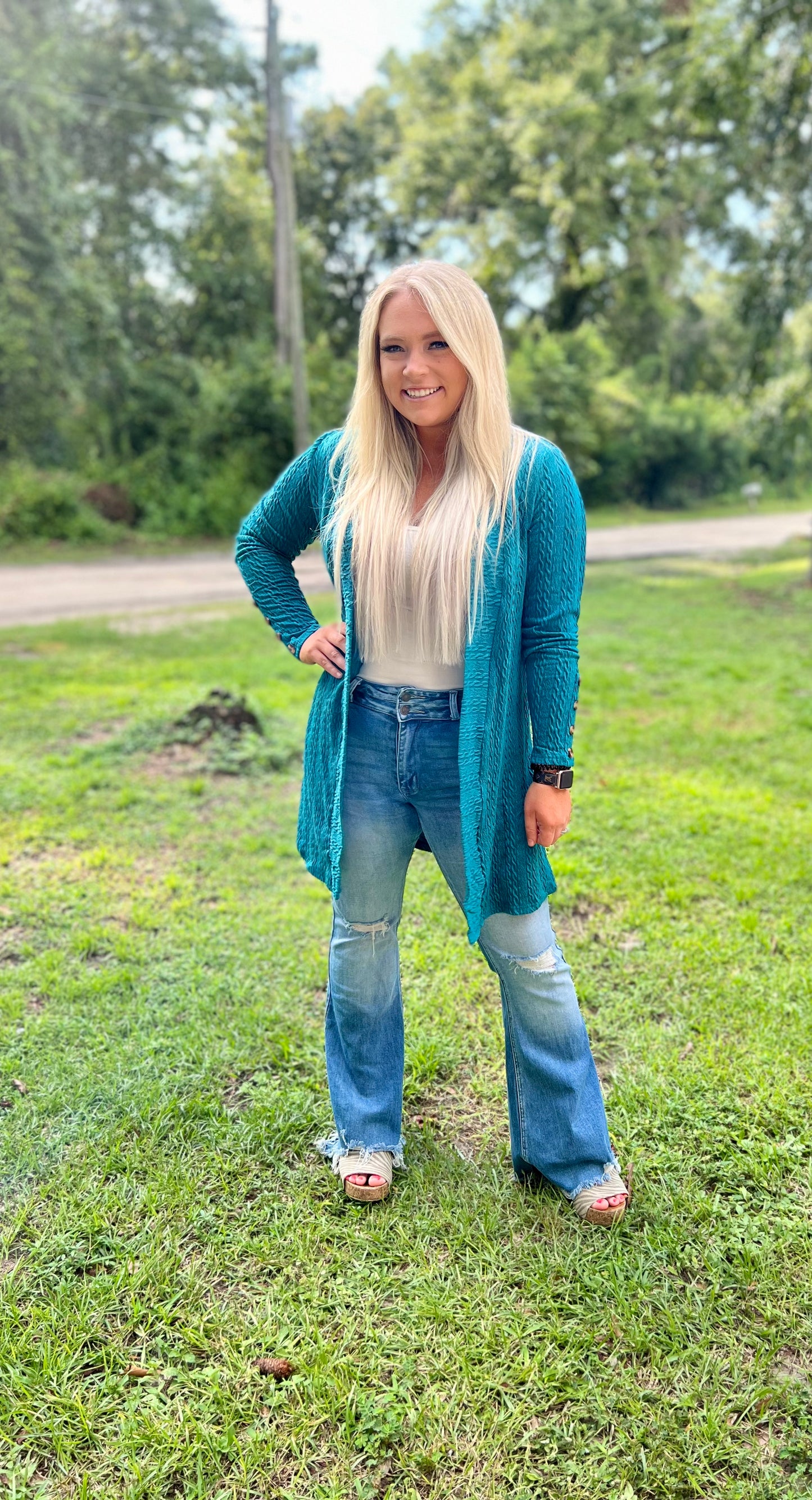 Knit Detail Cardigan | 9 Colors - Pre Order