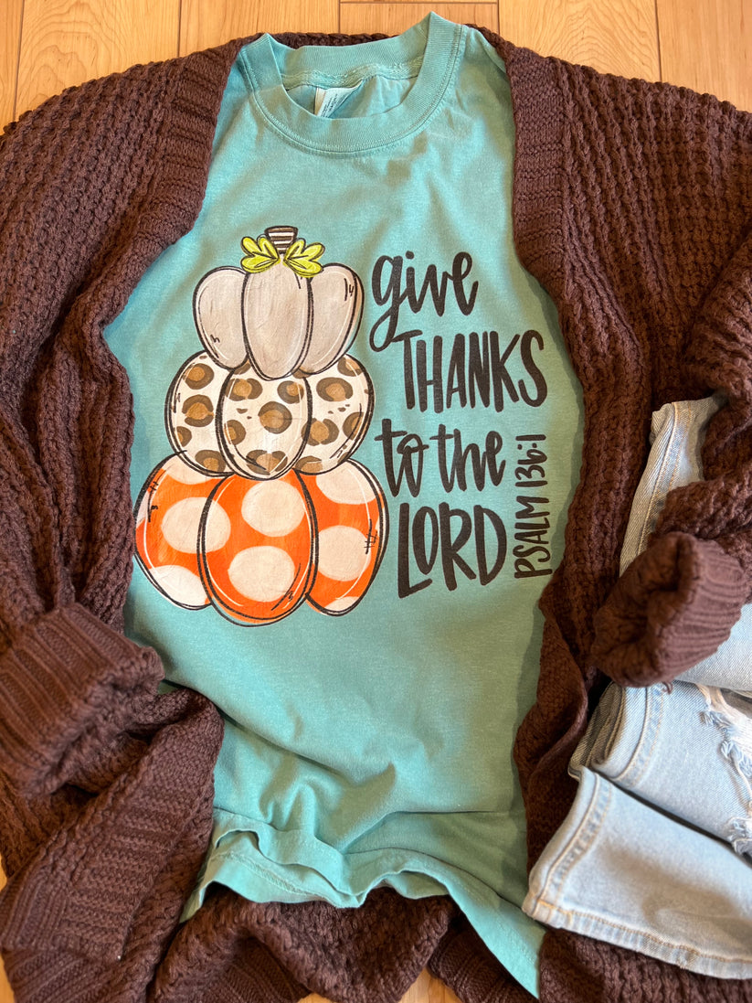 Give Thanks To The Lord