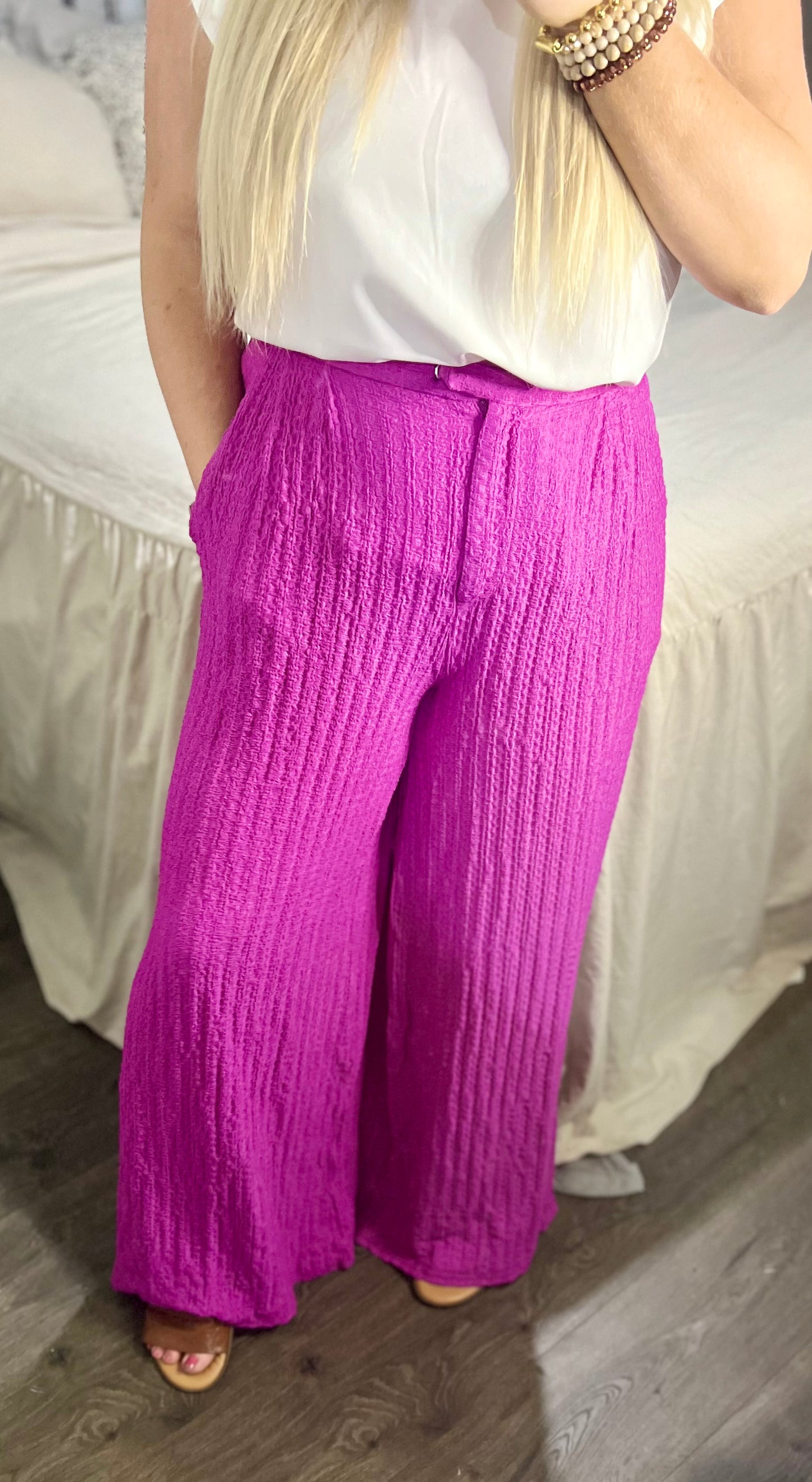 Totally Crazy Still Wide Leg Pants