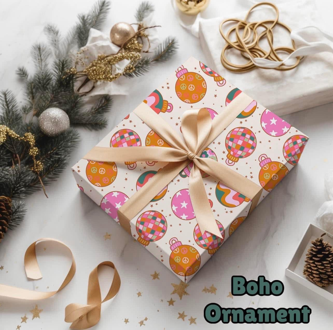 Punchy Wrapping Paper