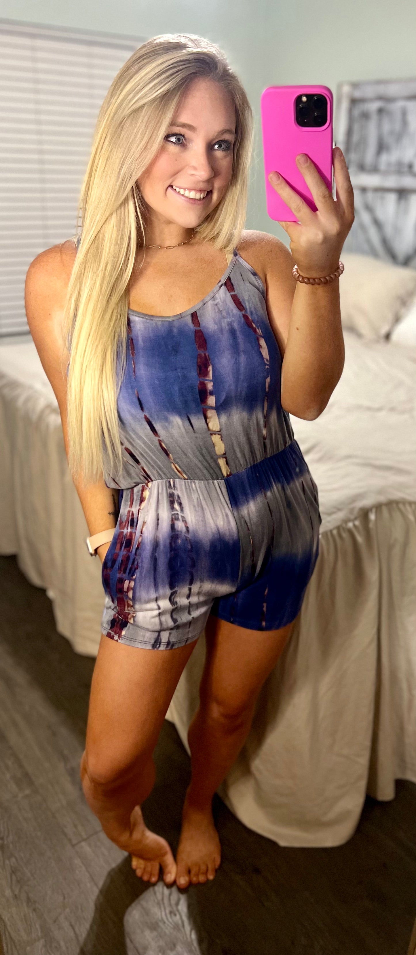 Rippled Waters Romper