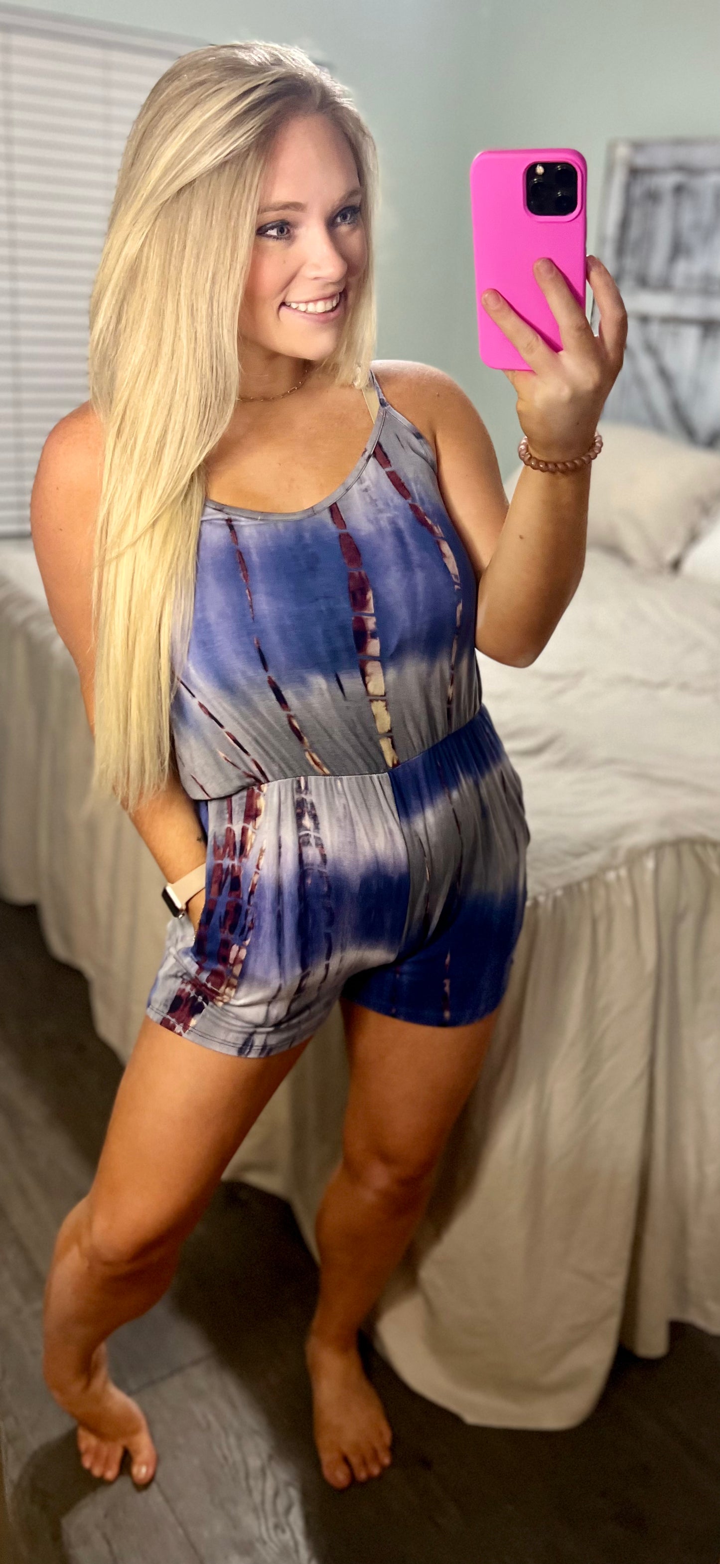 Rippled Waters Romper