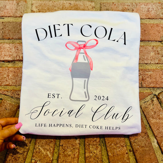 Diet Cola Social Club Tee
