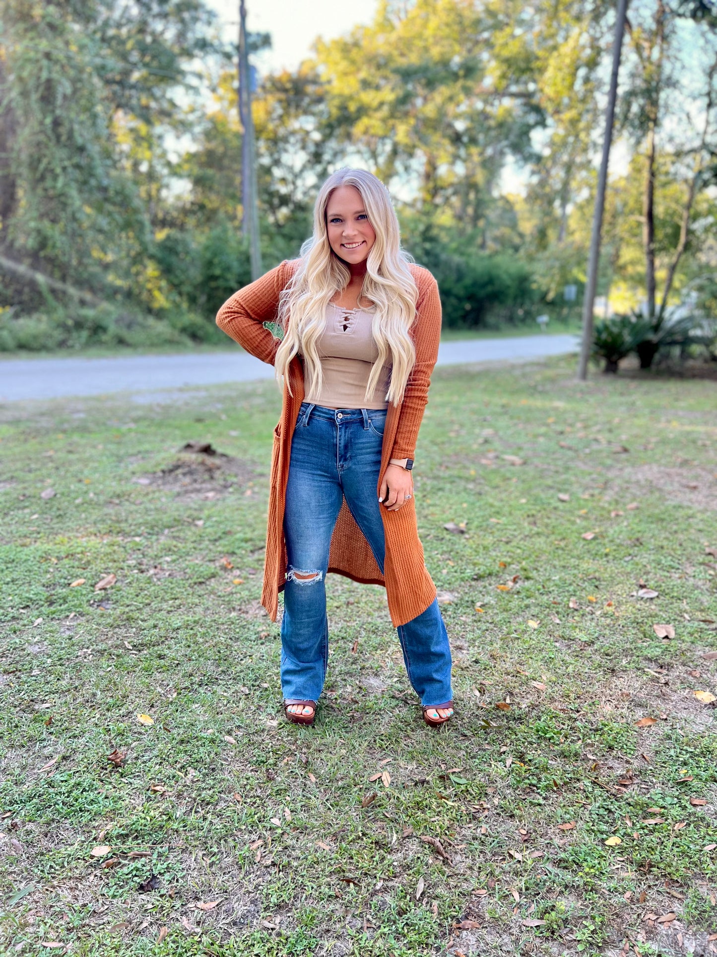 Cascading Cardigan