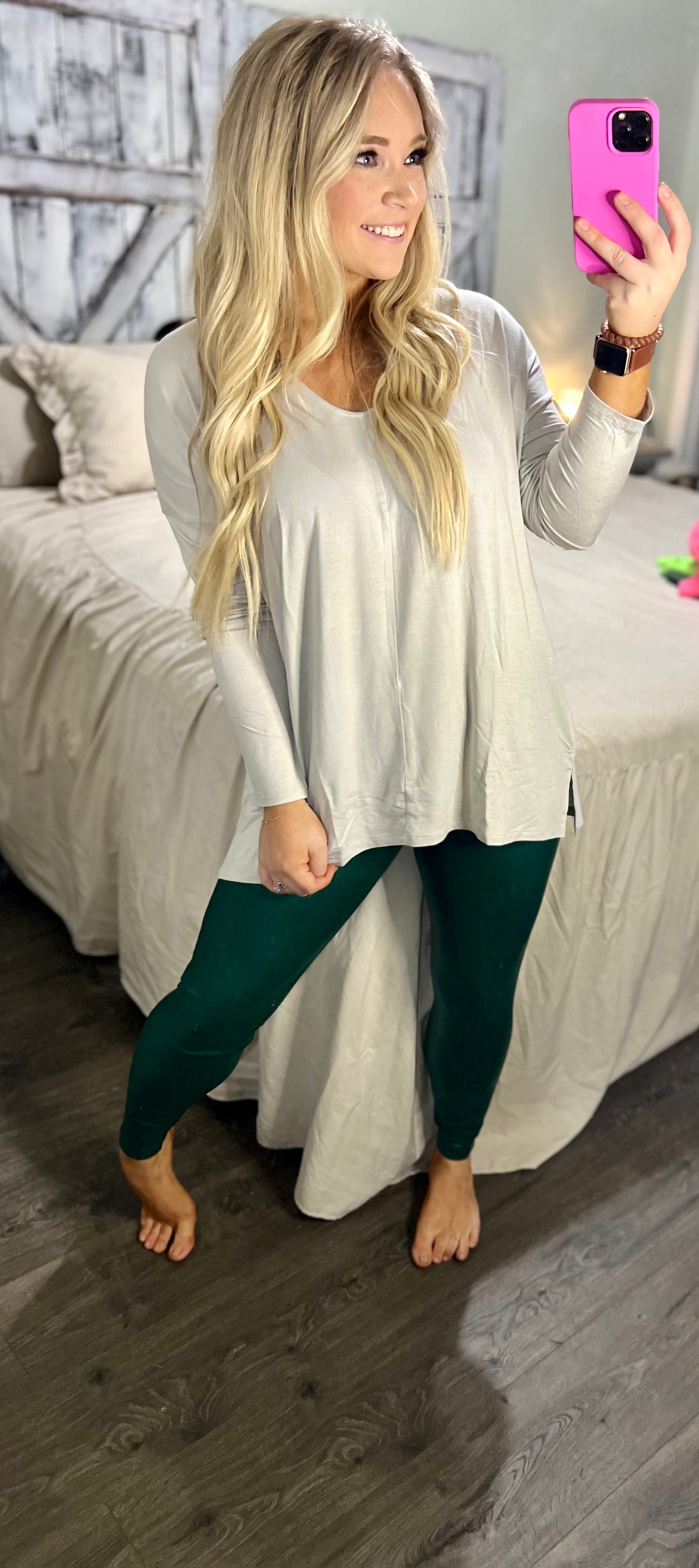 High Rise Faux Leather Leggings