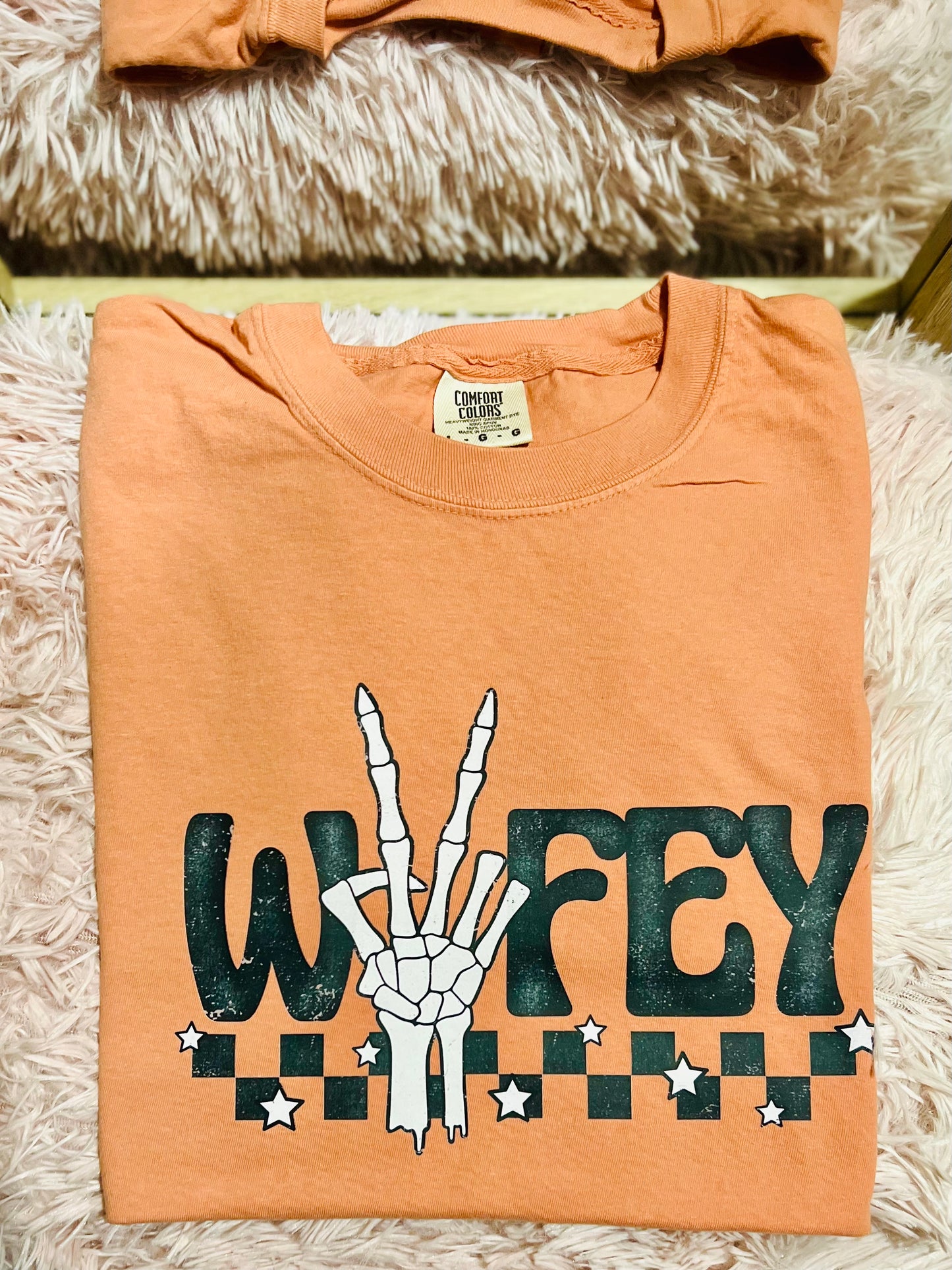 Checkered Wifey Peace