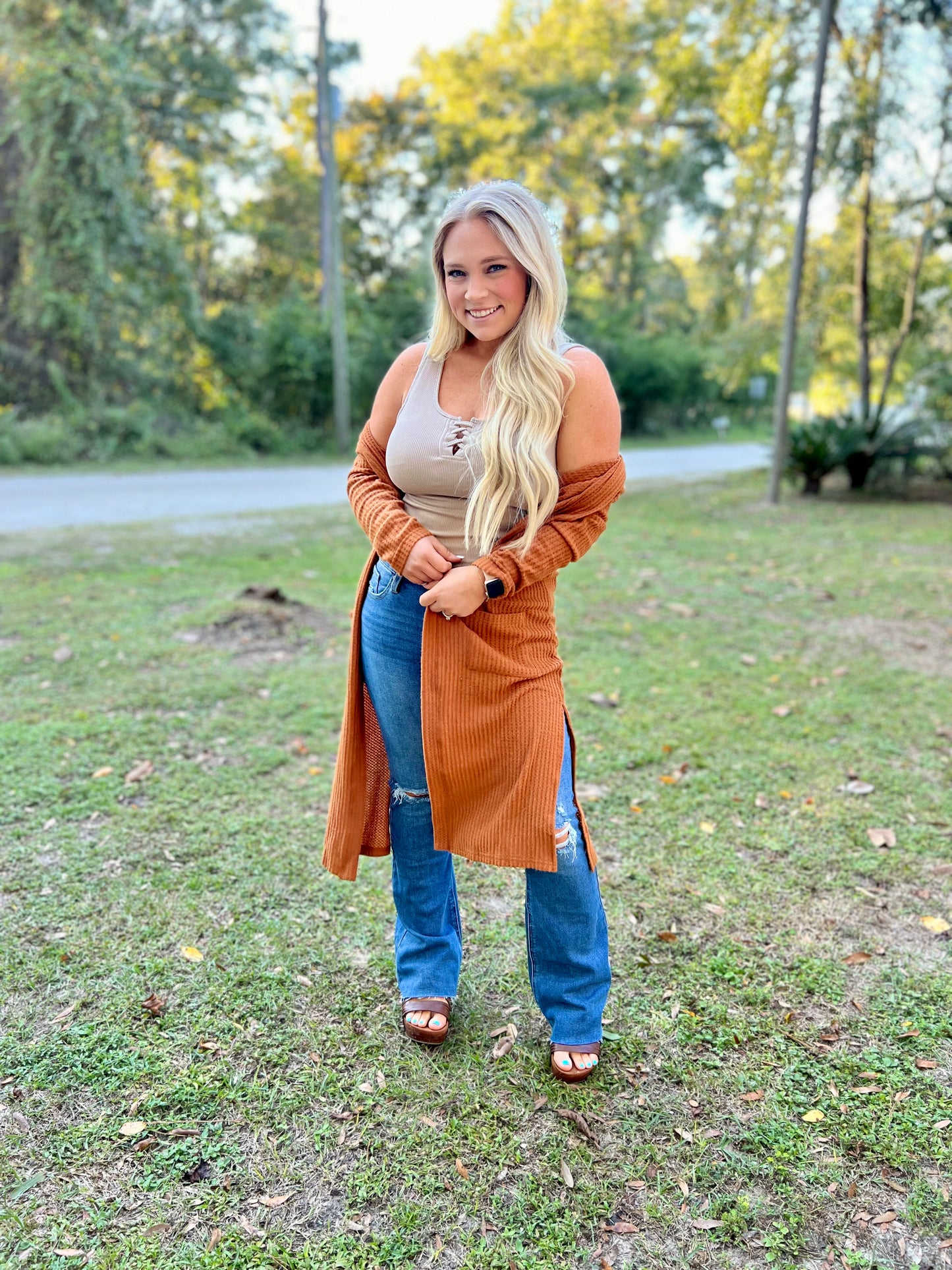 Cascading Cardigan