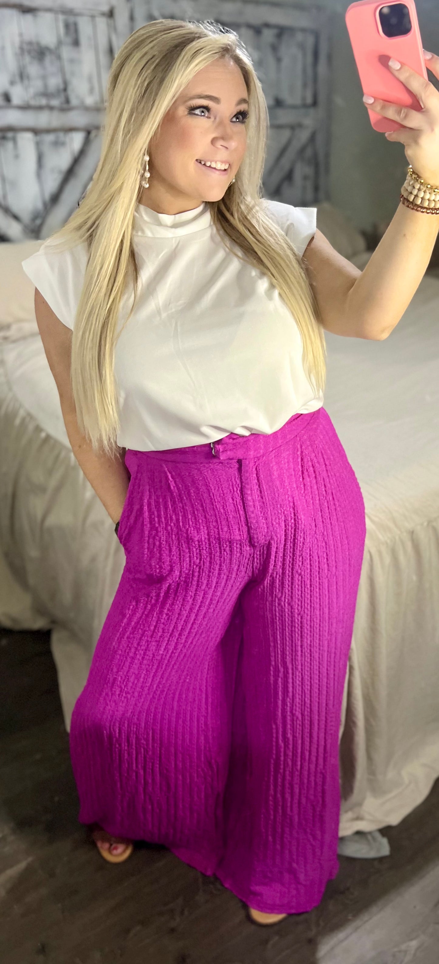 Totally Crazy Still Wide Leg Pants