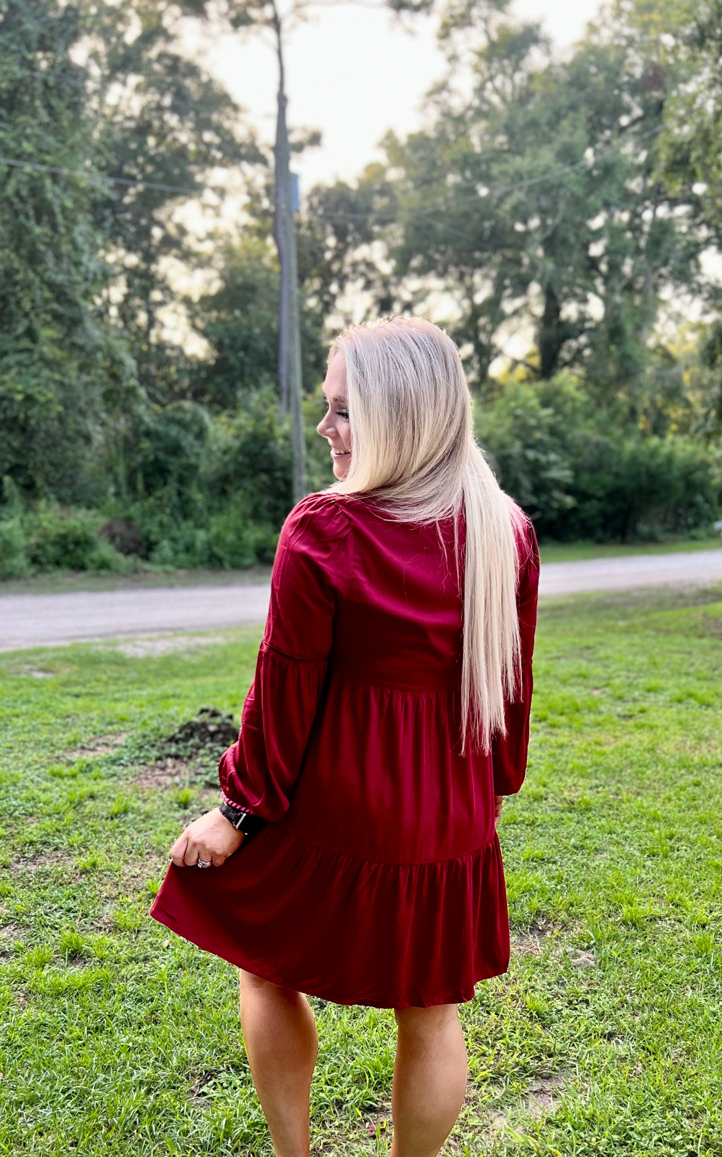 Long Sleeve Button Dress | 6 colors - Pre Order