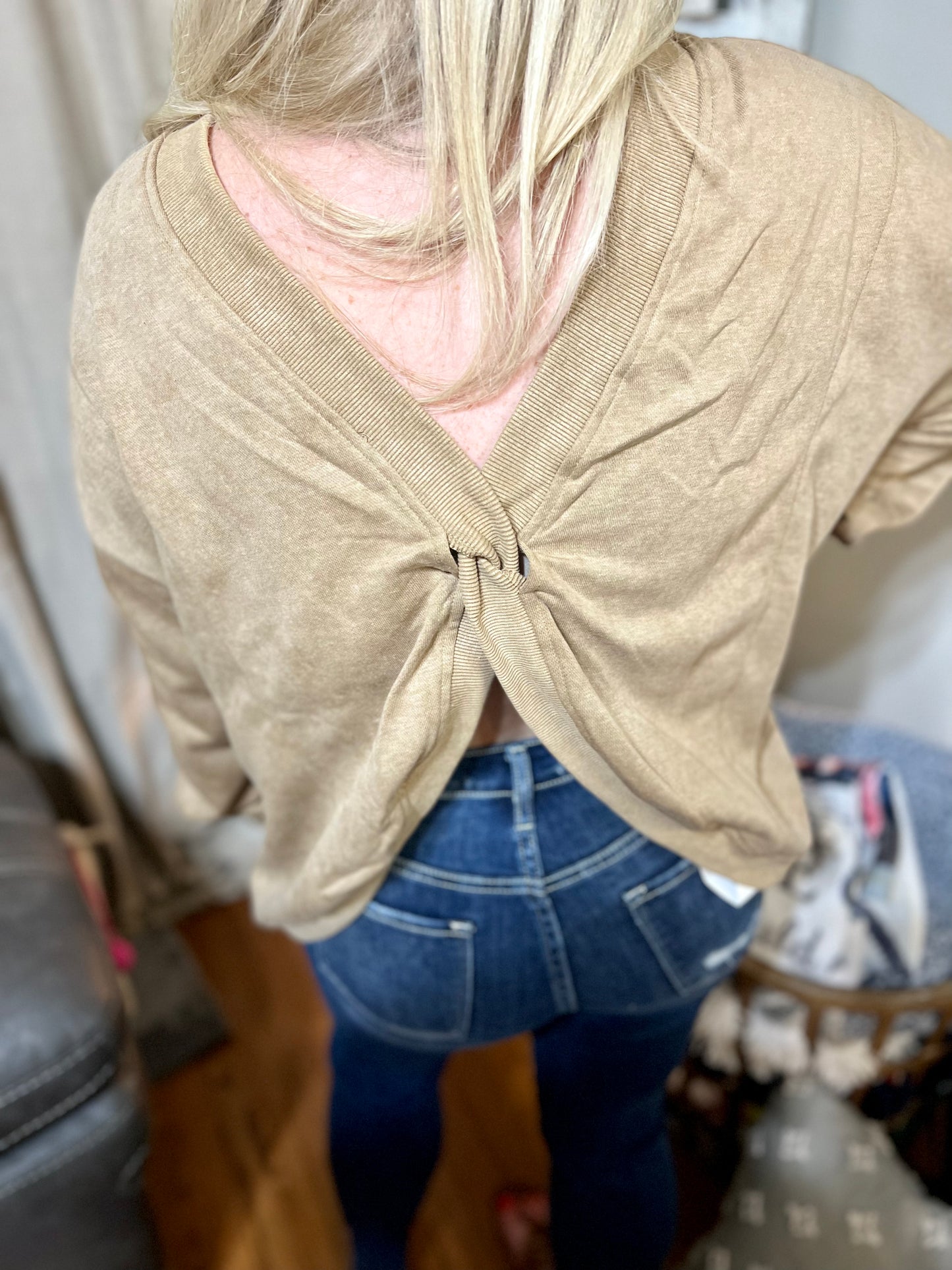 Reversible Open Back Crews