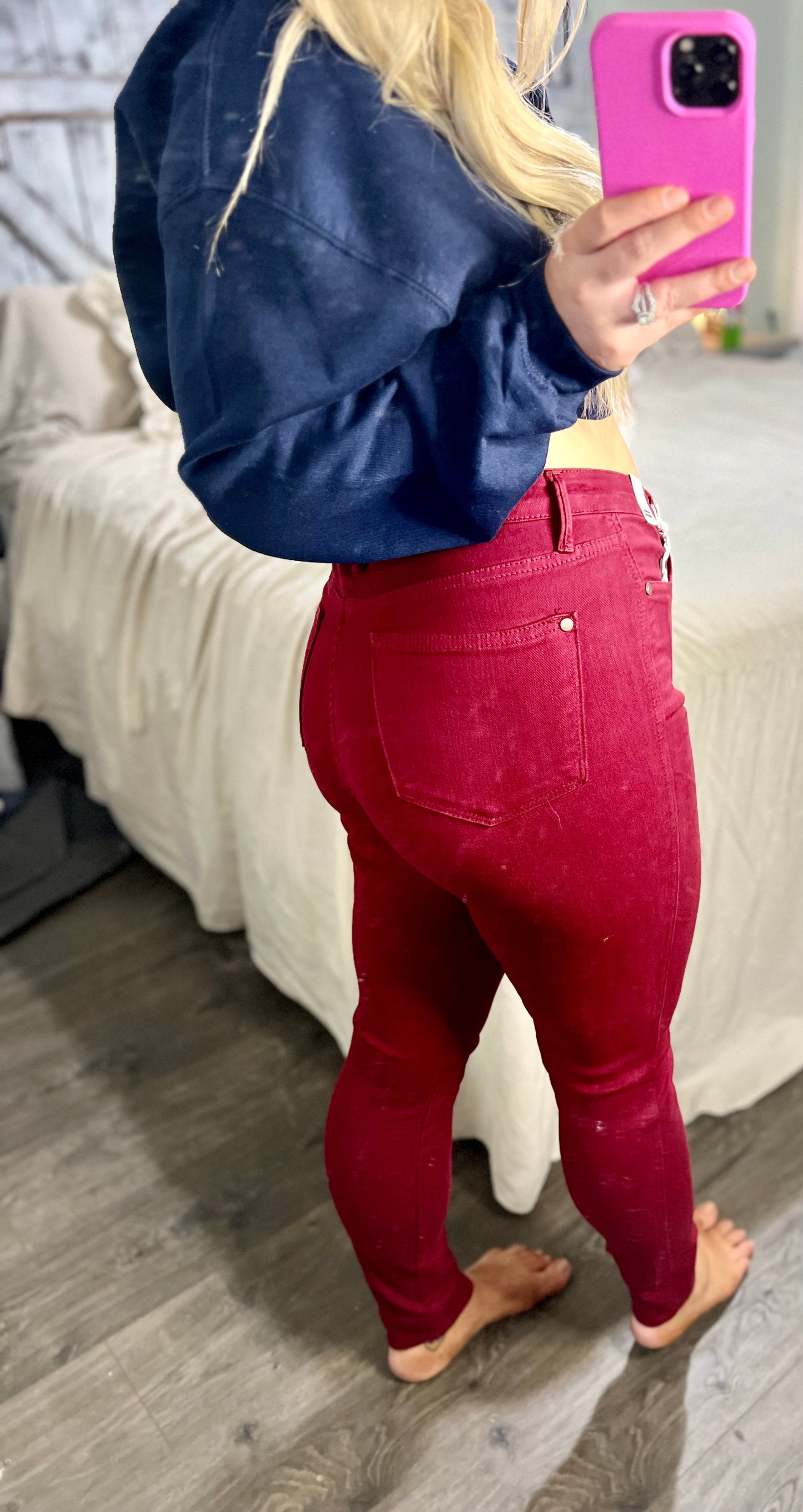 Judy Blue Full Size High Waist Tummy Control Skinny Jeans