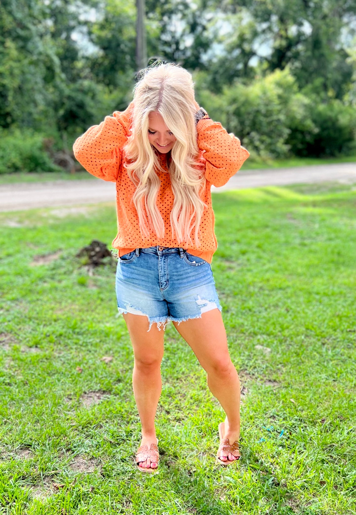 Circle Knit Long Sleeve | 4 colors - PRE ORDER