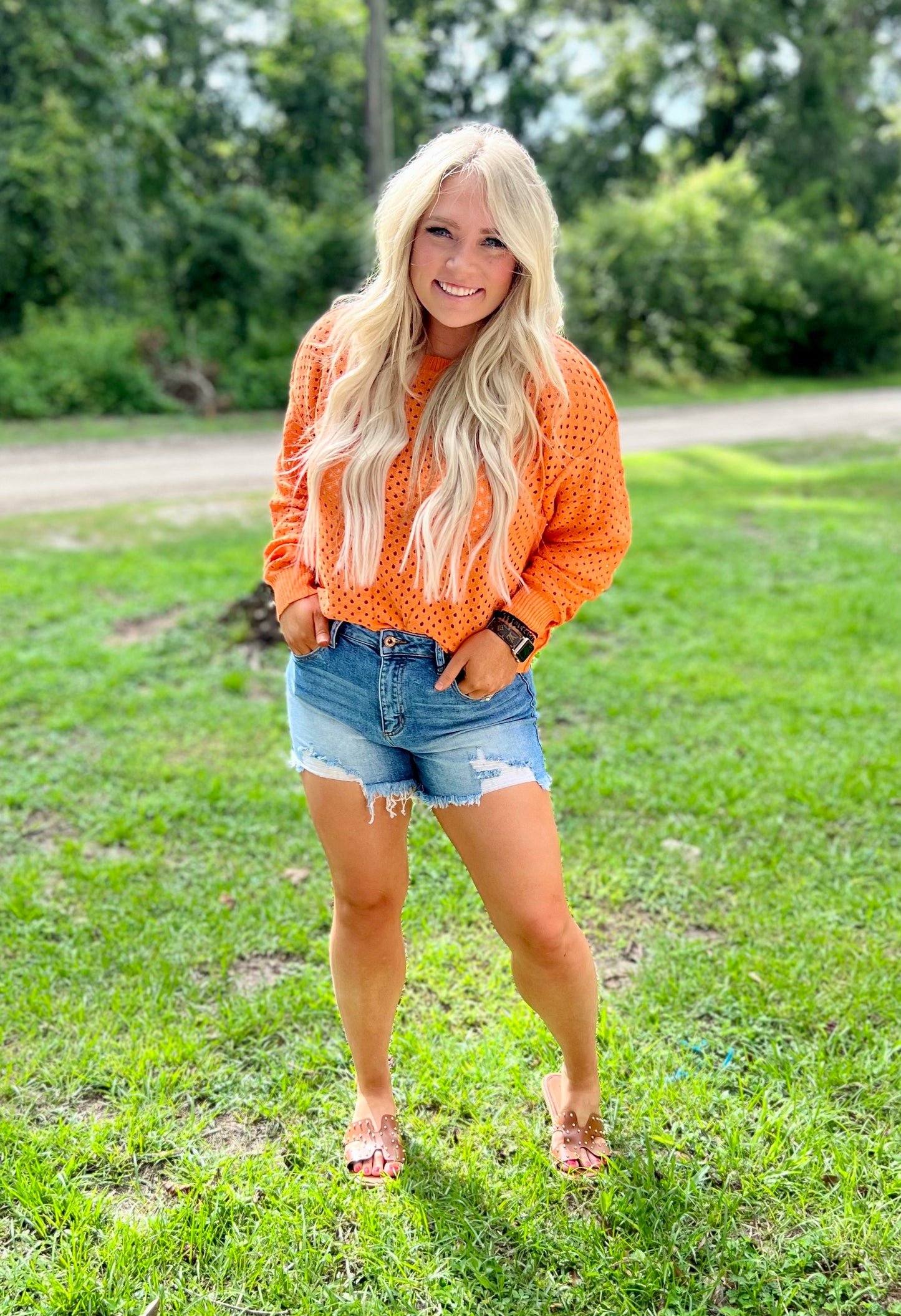 Circle Knit Long Sleeve | 4 colors - PRE ORDER