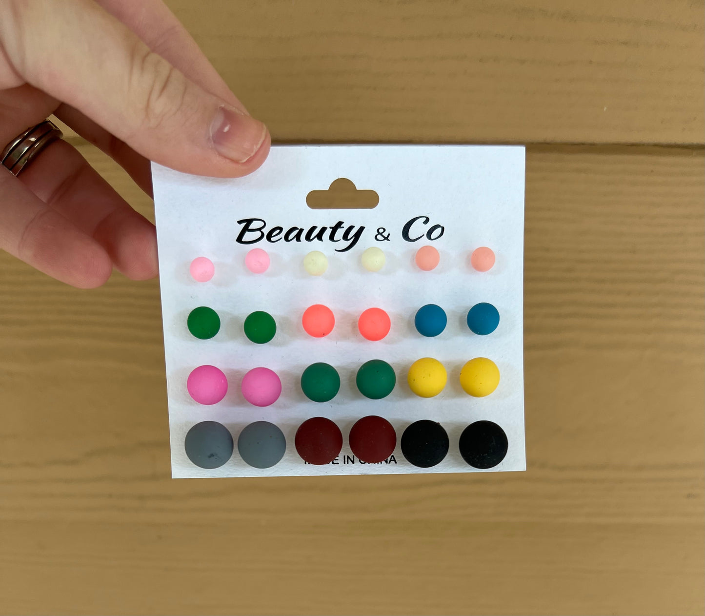 Rainbow Pearl Stud Pack