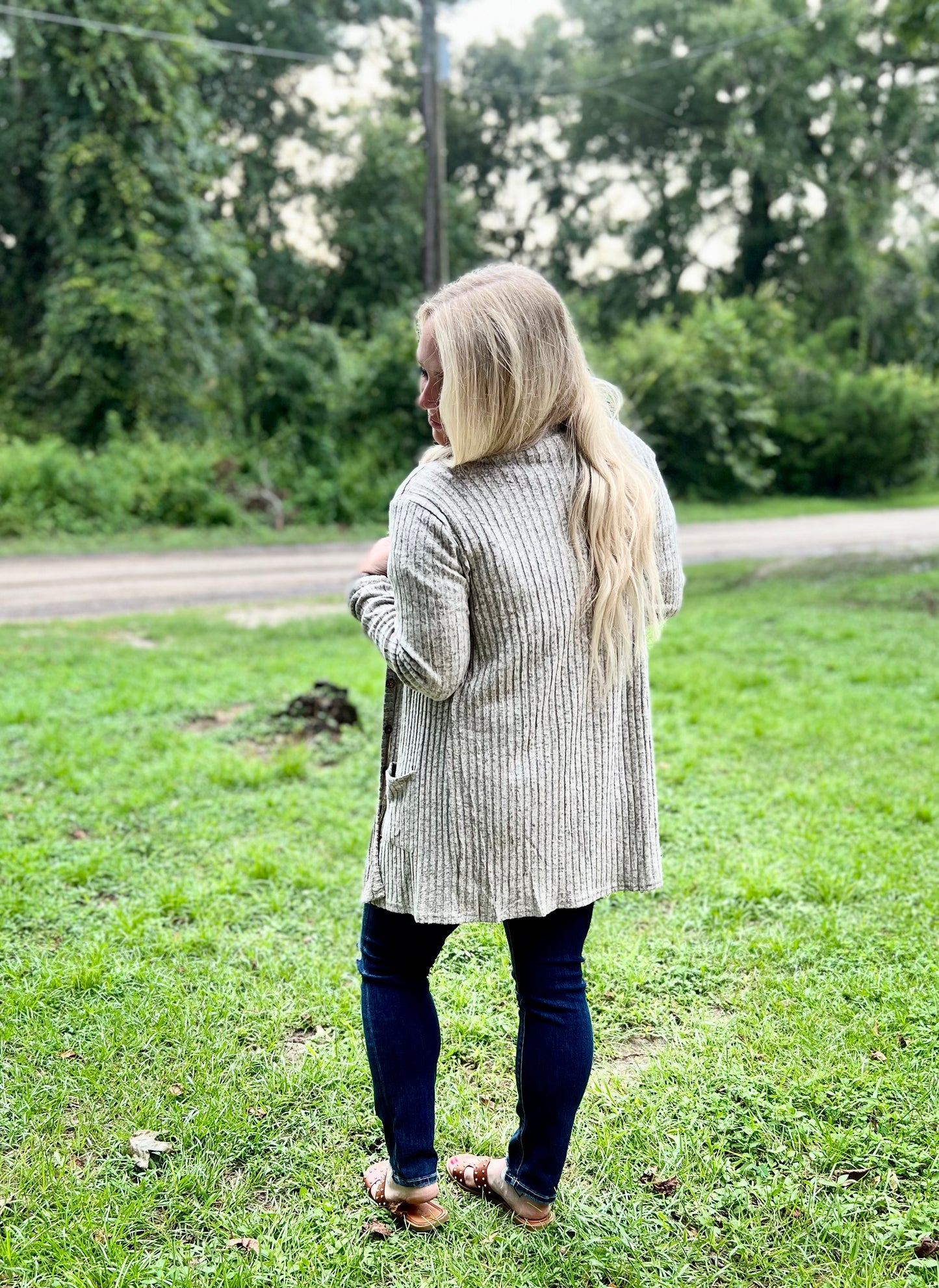 Ribbed Button Cardigan | 7 colors - Pre Order