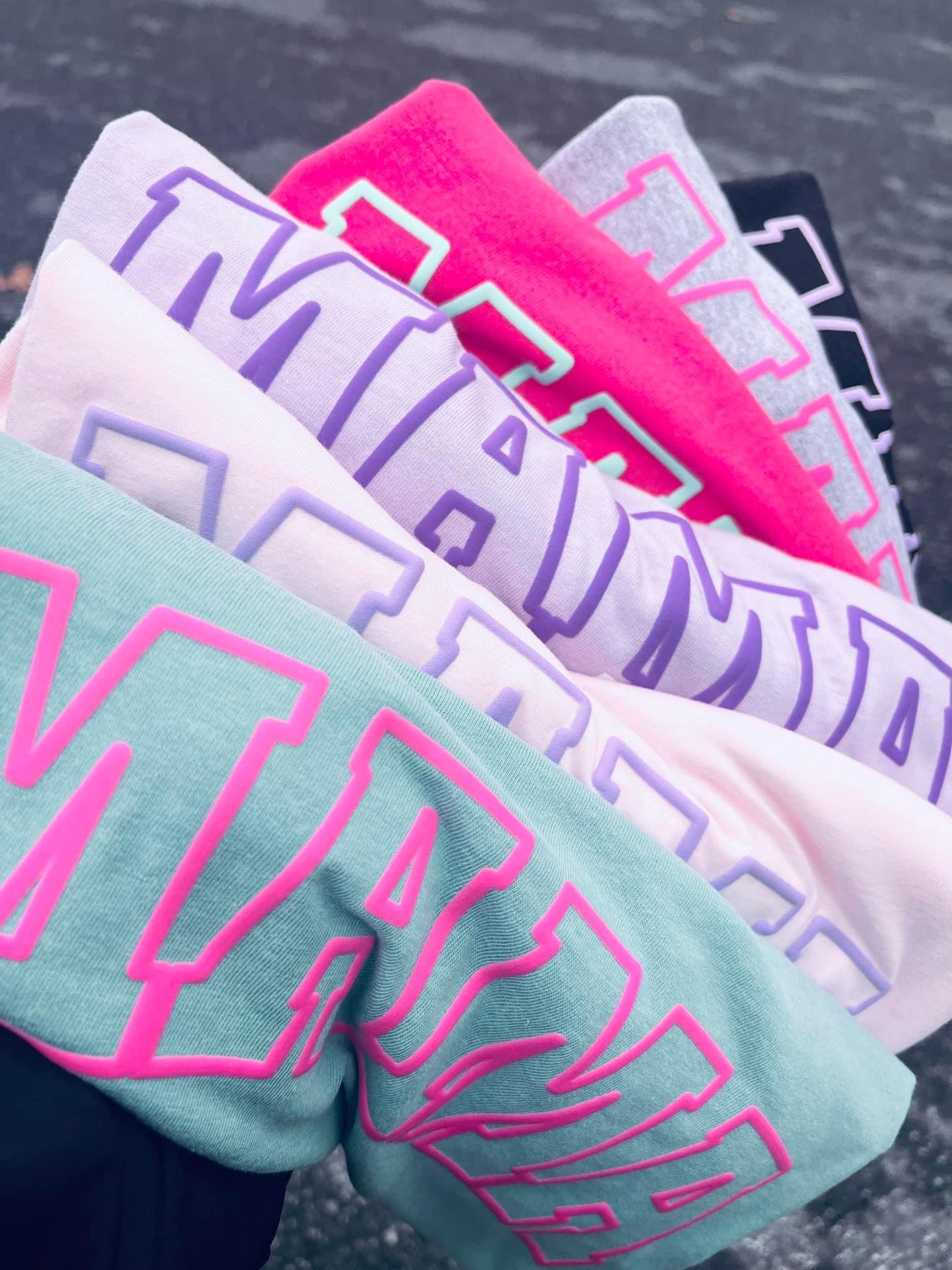 Pastel Mama Puff Tee - Pre Order