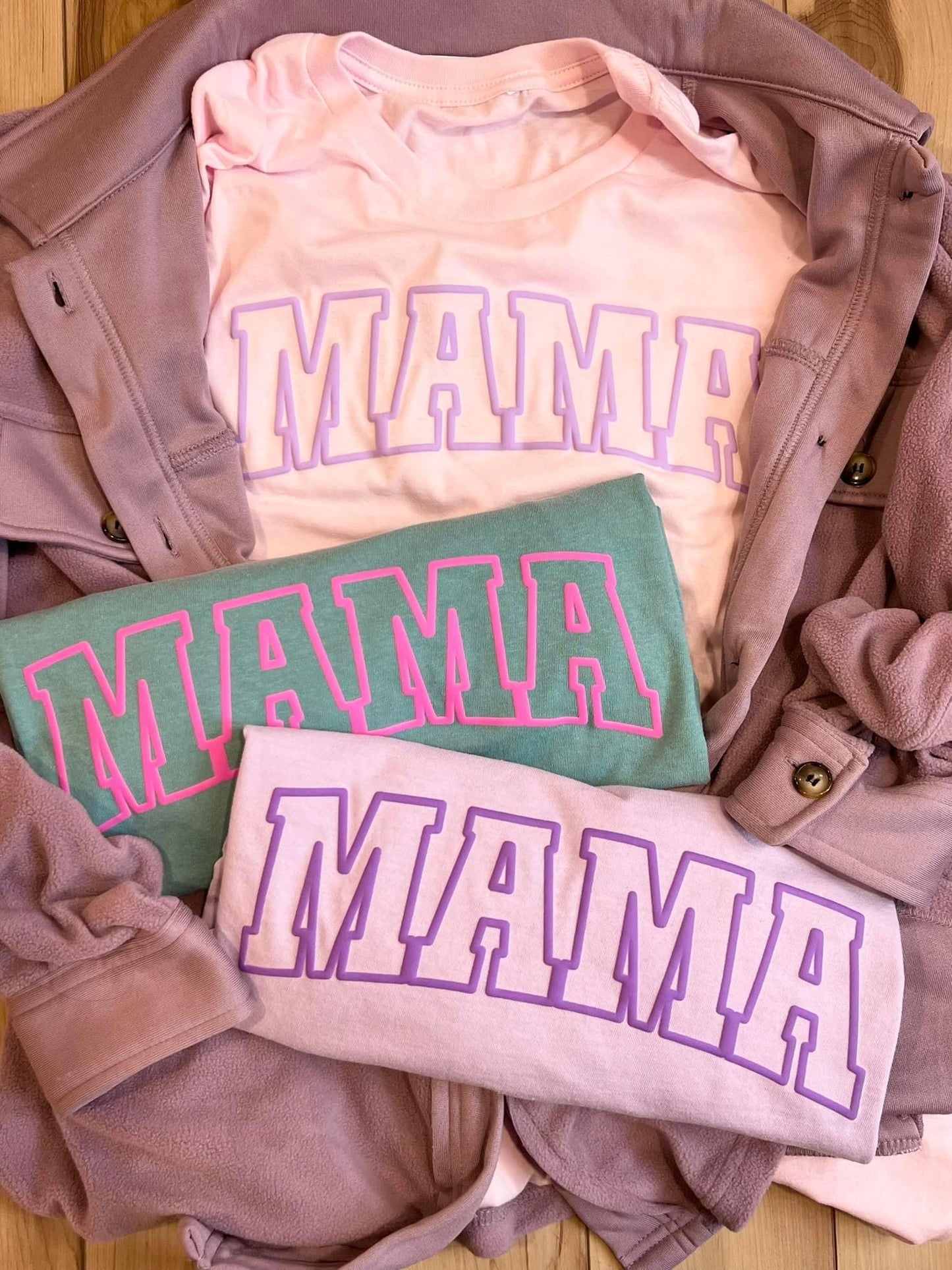 Pastel Mama Puff Tee - Pre Order