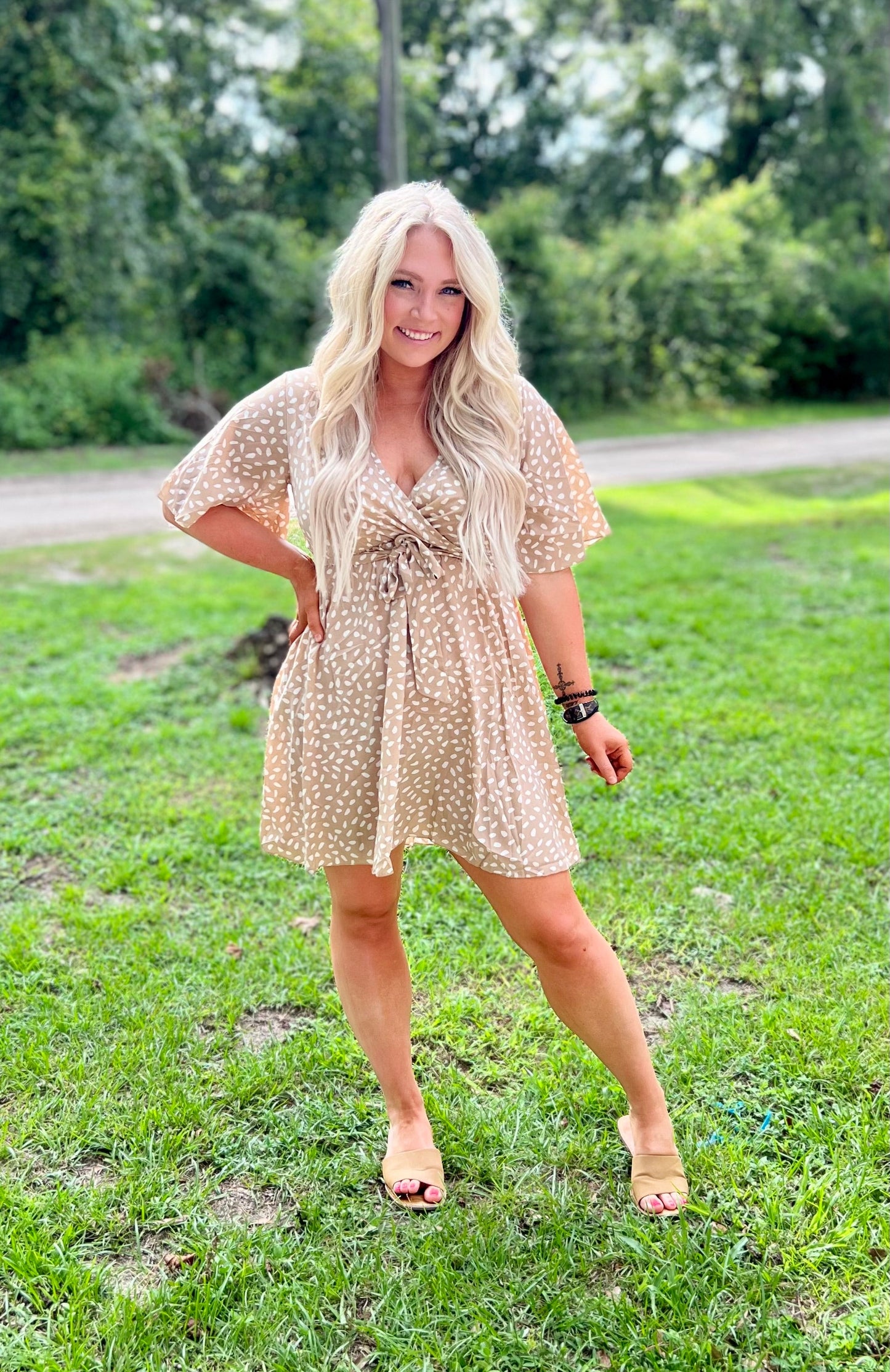 Cheetah Spot Dress | 3 colors - PRE ORDER