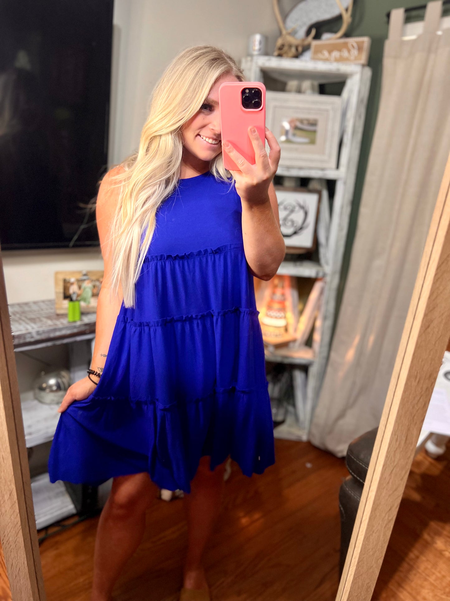 Celebrate Good Times Tiered Dress