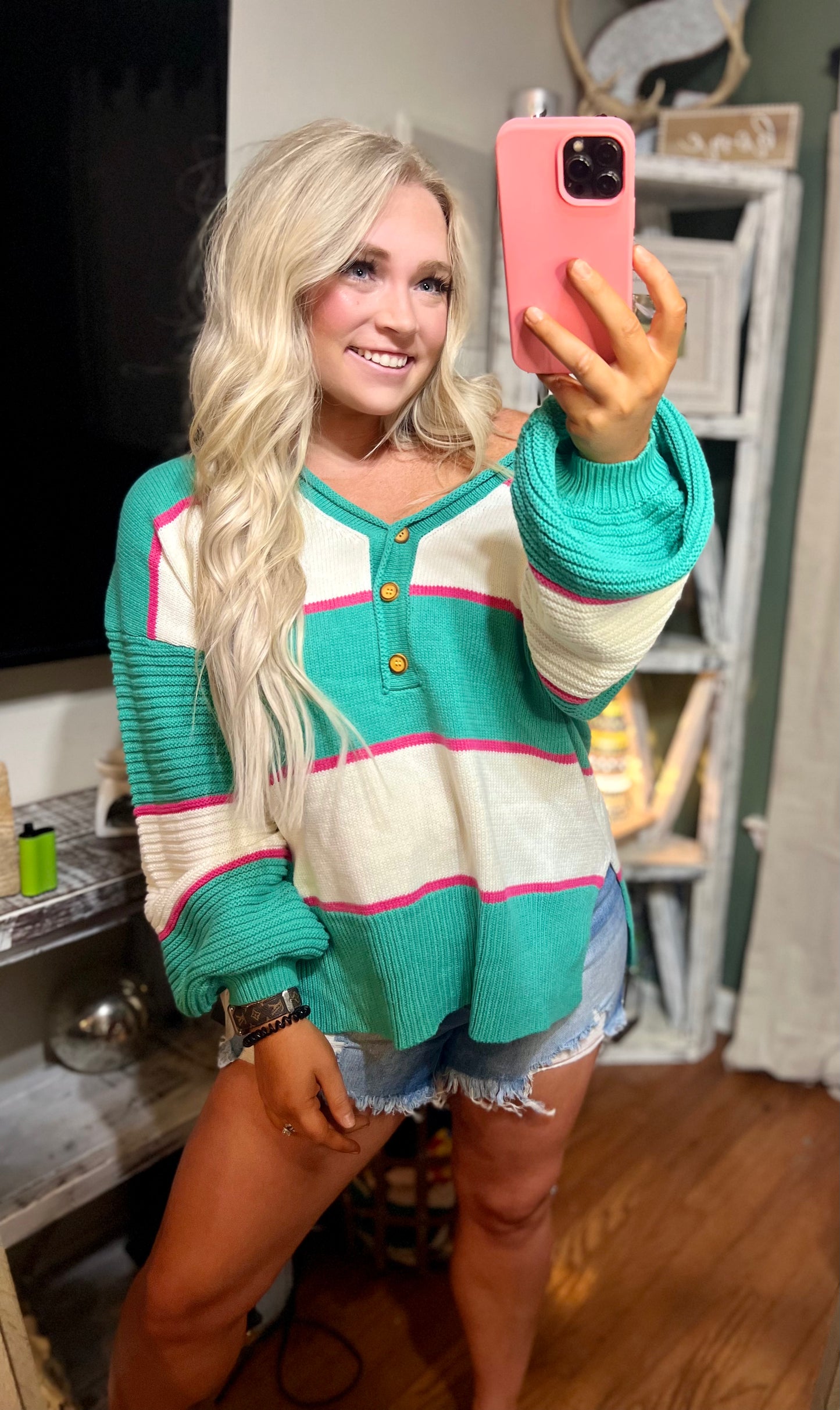 Miami Bubble Sleeve Sweater