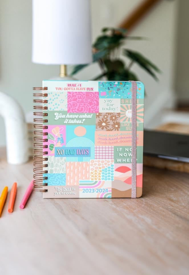 August 23 - December 24 Calendar Planners