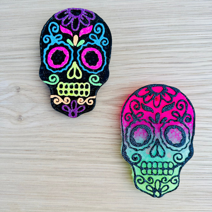Halloween Sugar Skull Car Freshie