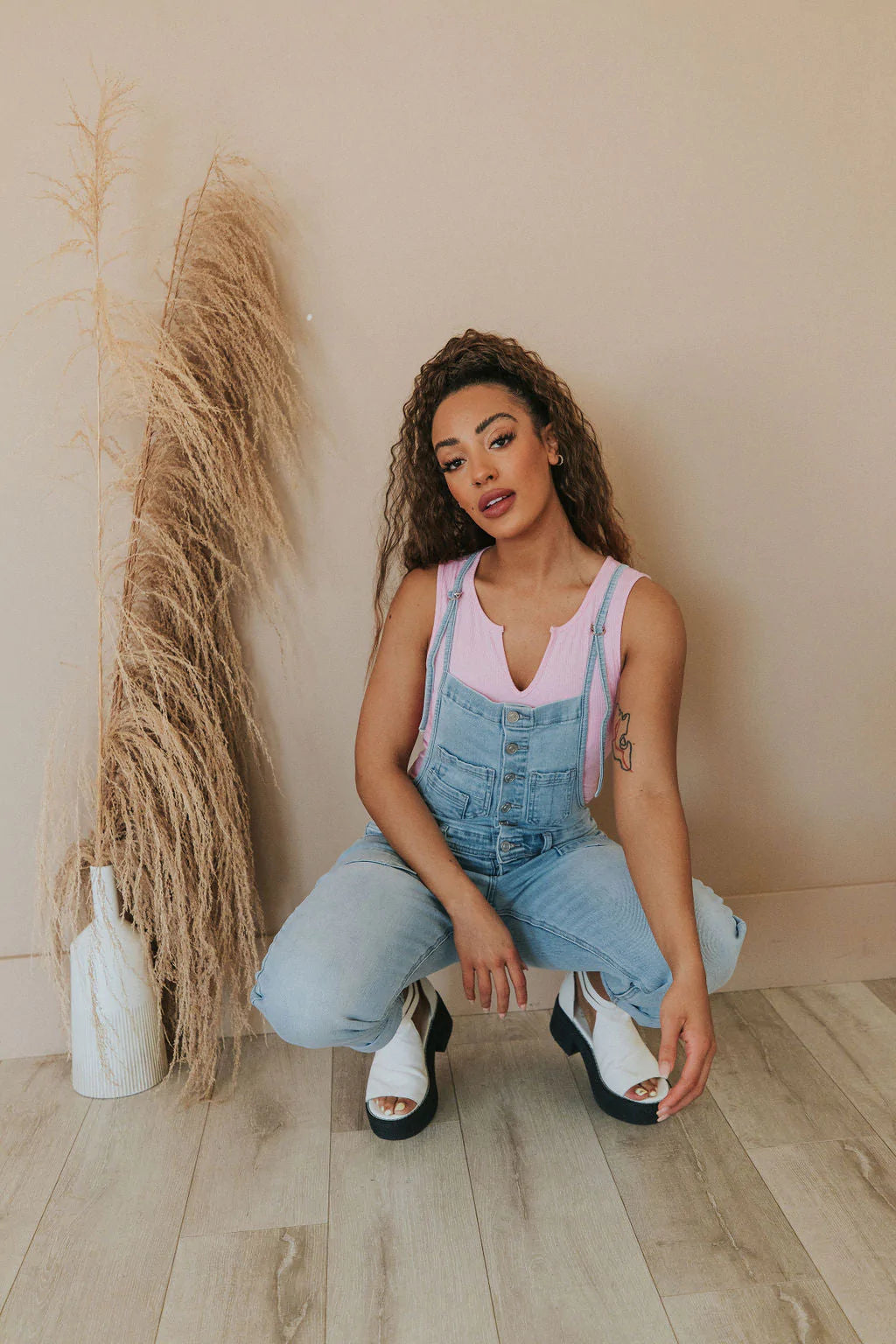 Girl Next Door Pocket Overalls - Kancan