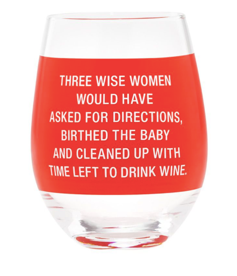 Wise Women, wine glass