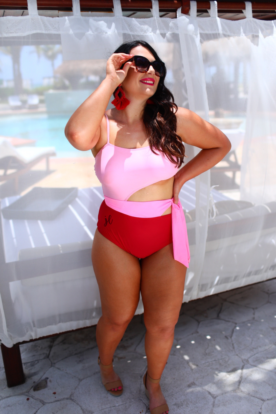 Heat Wave Tie Swimsuit