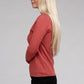 Viscose Round Neck Basic Sweater