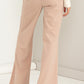 Seeking Sultry High-Waisted Tie Front Flared Pants