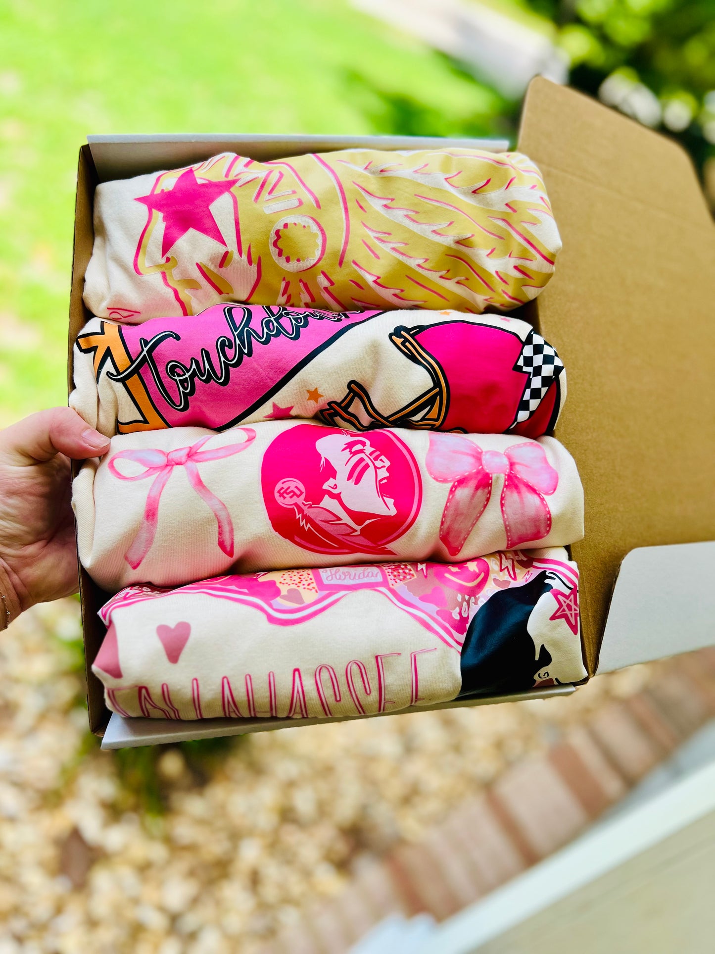 Preppy Pink Spirit Boxes - Any team