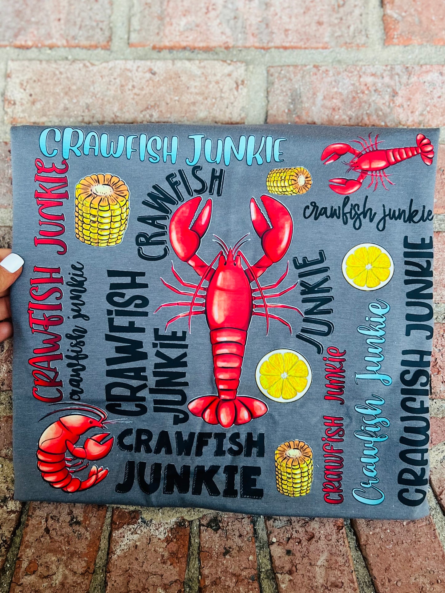 Crawfish Junkie Tee