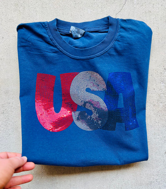 USA Spangled Tee - Mommy & Me