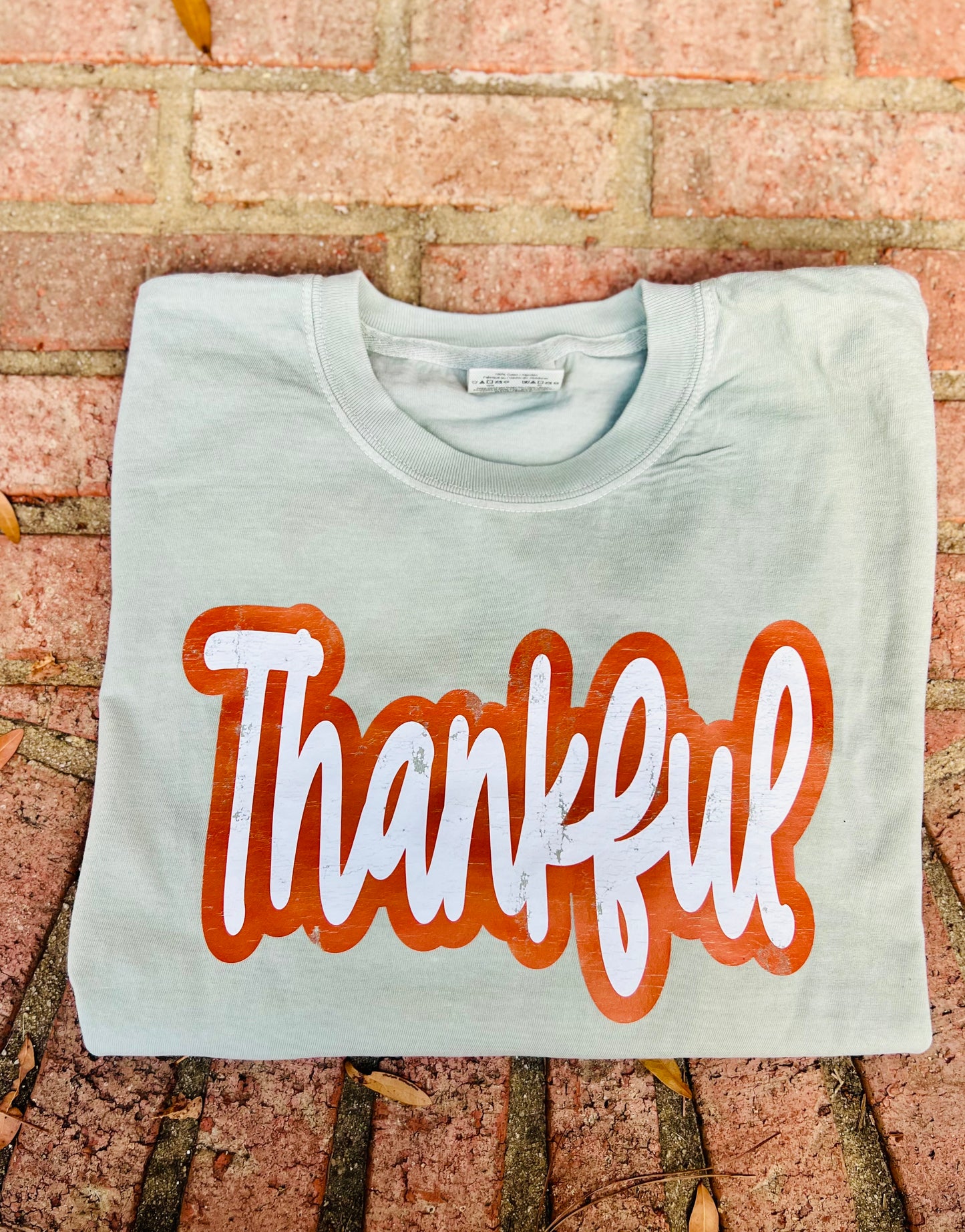 Thankful Distressed Tee