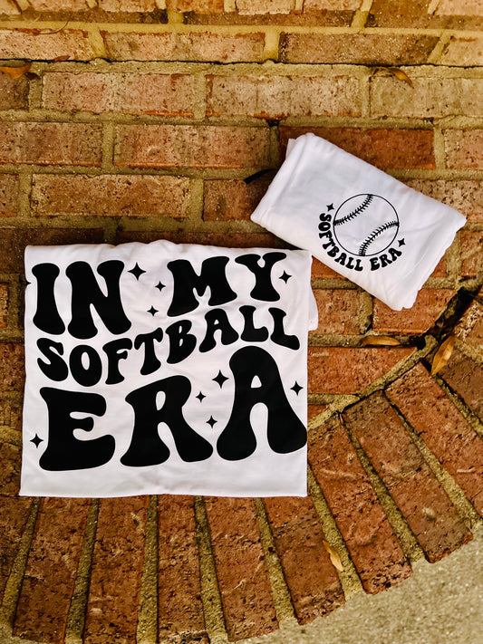 In my softball era tee