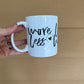 More Love, Less Hate Mug