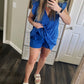 Ruffle Sleeve Dress with built in shorts