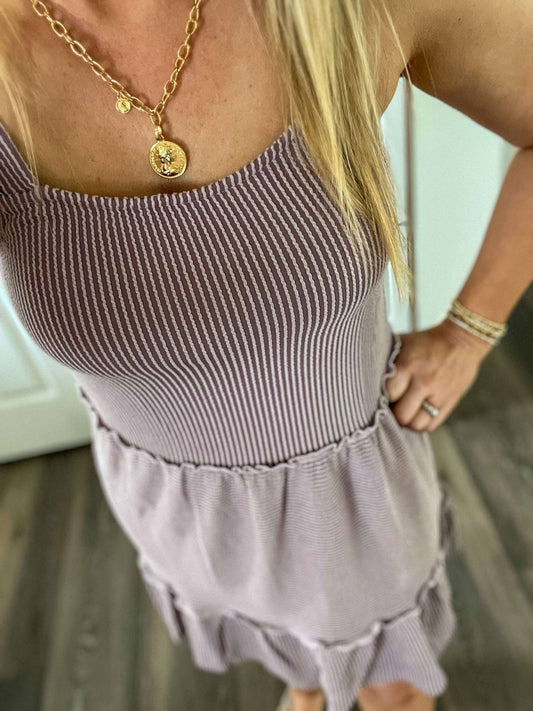 Ribbed summer dresses