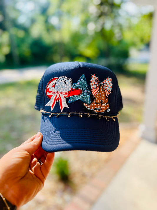 One of a kind - Cowgirl America Hat