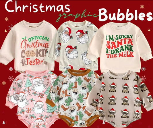 Christmas Graphic Bubbles - Pre Order