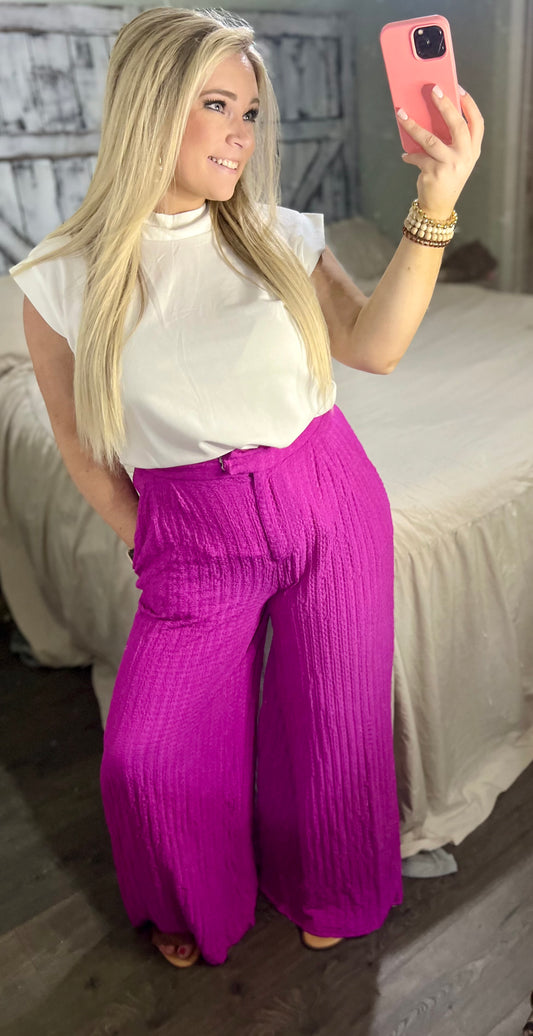 Totally Crazy Still Wide Leg Pants