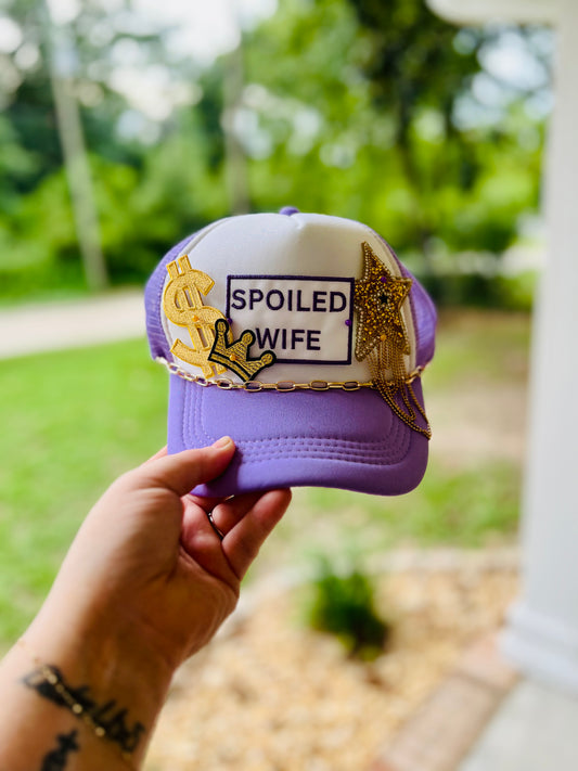 One of a kind - Golden Spoiled Wife Hat