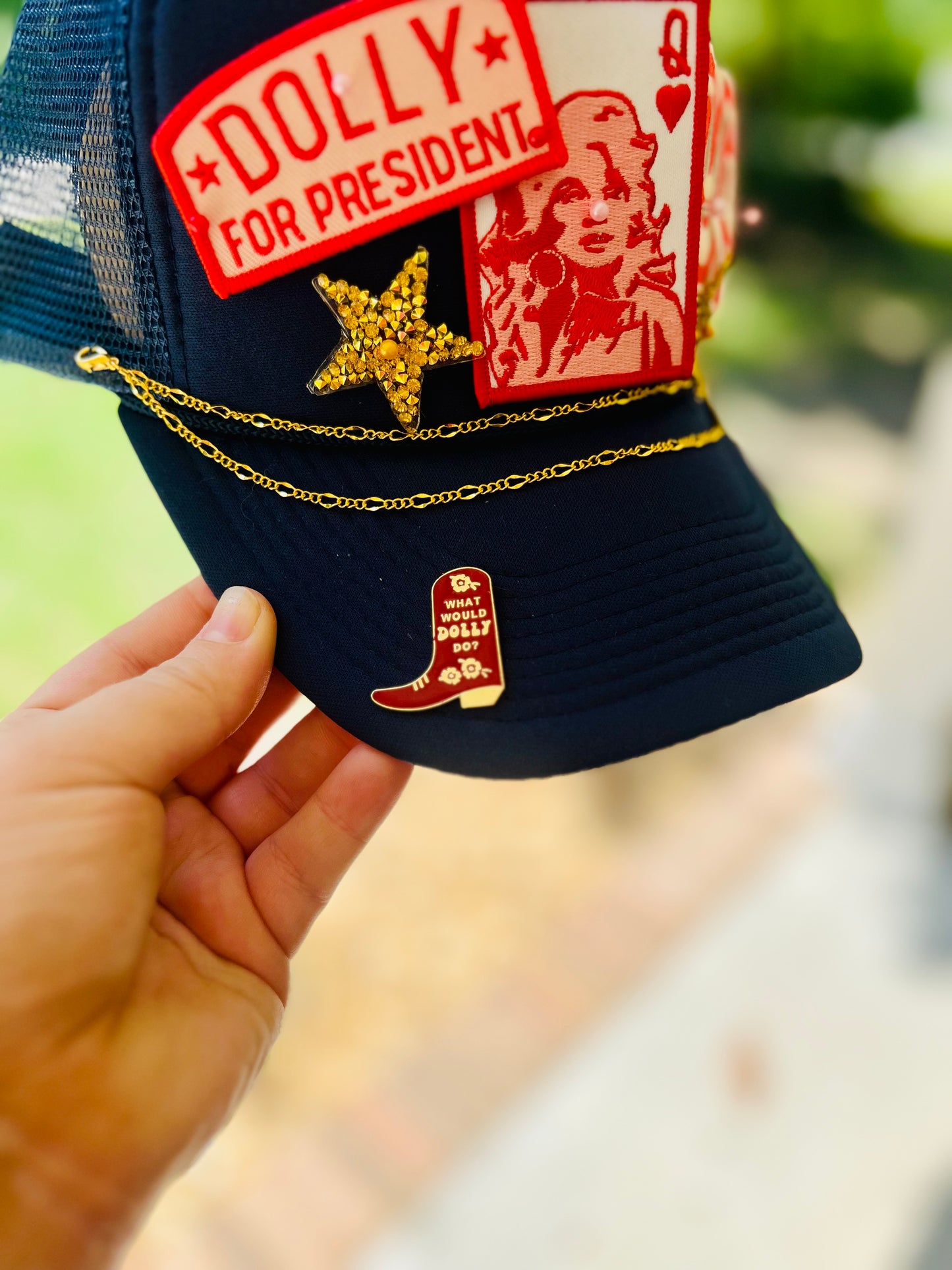 One of a kind - Dolly for president Hat